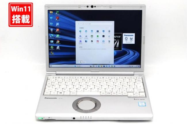 中古良品 フルHD対応WUXGA 12.1型 Panasonic Let's note CF-SV7RFCVS Windows11 第8世代 i5-8350u 8GB 256GB-SSD カメラ 無線 Office付き 中古パソコン 管:1816s