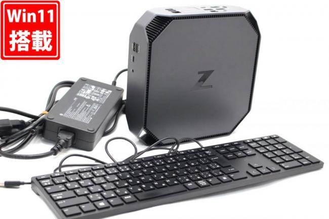 ゲーミングPC  中古美品 HP Z2 Mini G5 Workstation Windows11 Xeon W-1250P 32GB NVMe 512GB-SSD NVIDIA Quadro T2000 Office付き 中古パソコン 管:0930h
