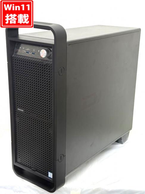 ゲーミングPC 中古美品 マウスコンピューター DAIV-DGZ530S2-M2SH2-VR8K Windows11 第8世代 i7-8700K 32GB NVMe 512GB-SSD + 3TB-HDD NVIDIA GeForce GTX 1060 Office付き 中古パソコン 管:1612h