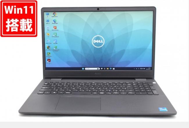 中古 フルHD 15.6型 DELL inspiron 3501 Windows11 第11世代 i5-1135G7 8GB NVMe 256GB-SSD カメラ 無線 Office付き 中古パソコン 管:1854w