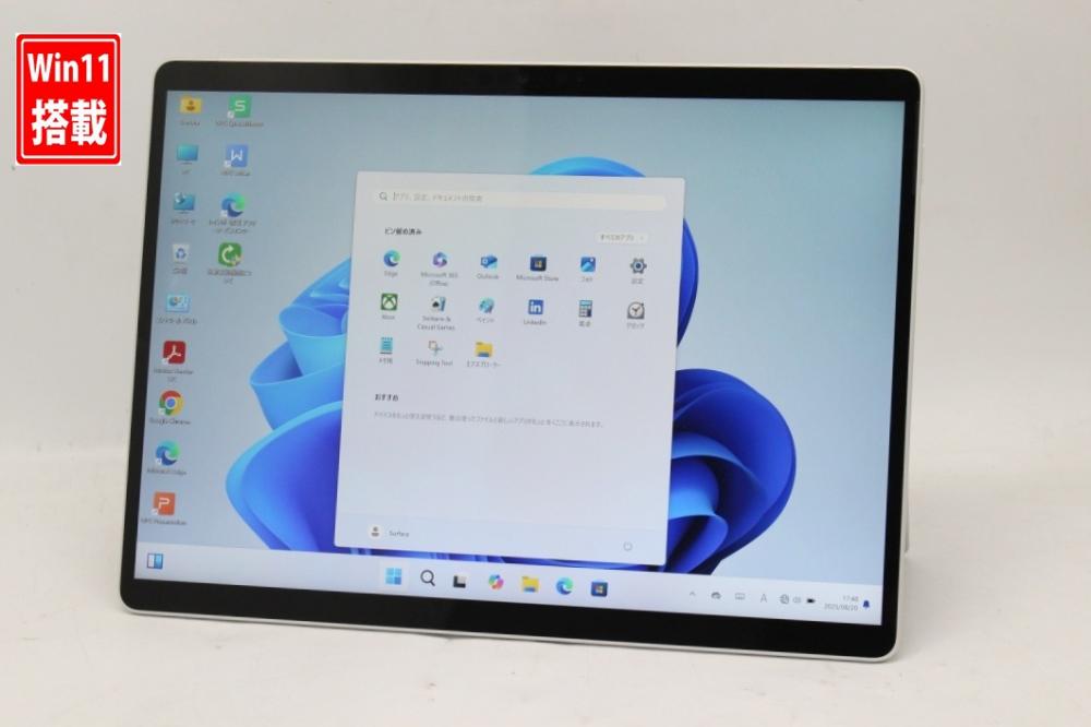 中古良品 2.8K対応 13型 タブレット Microsoft Surface Pro 8 Windows11 第11世代 i5-1145g7 16GB NVMe 256GB-SSD カメラ 無線Wi-Fi6 Office付き 中古パソコン 管:1546k