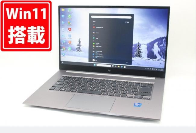 ゲーミングPC  中古良品 フルHD 15.6型 HP ZBook Studio G8 Windows11 8コア 第11世代 i7-11850H 32GB NVMe 1TB-SSD NVIDIA RTX™ A2000 Laptop カメラ 無線Wi-Fi6 Office付き 中古パソコン 管:10