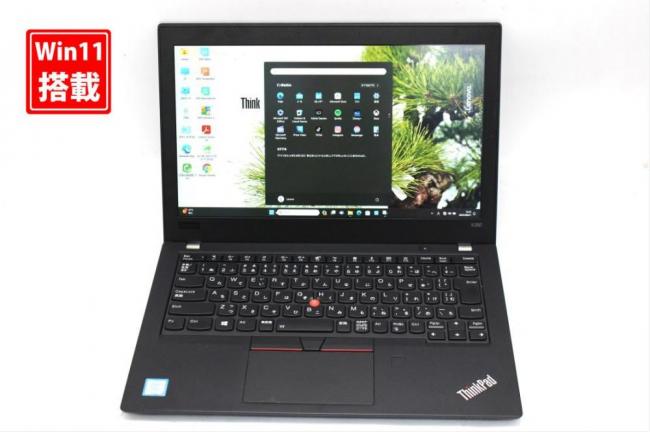 良品 フルHD 12.5型 Lenovo ThinkPad X280 Windows11 第8世代 i7-8550u 16GB NVMe 512GB-SSD 無線 Office付き 中古パソコン 管:1322s