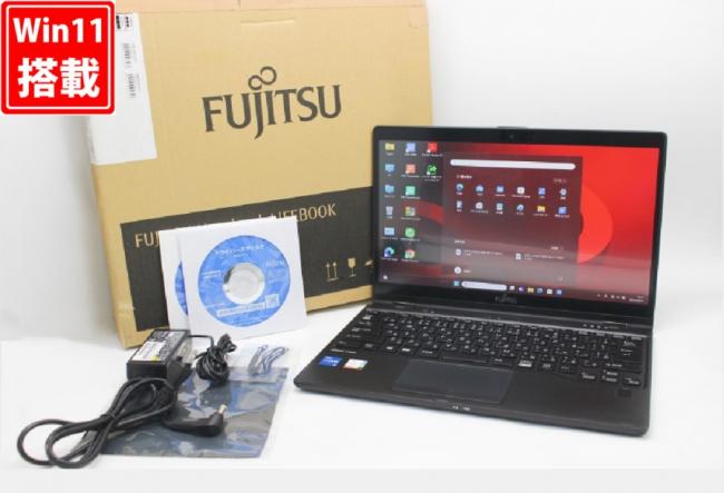 634時間 中古 フルHD タッチ 13.3型 Fujitsu LIFEBOOK U9311XF 2-in-1 Windows11 第11世代 i5-1145G7 8GB NVMe 256GB-SSD カメラ LTE 無線Wi-Fi6 Office付き 中古パソコン 管:1533m
