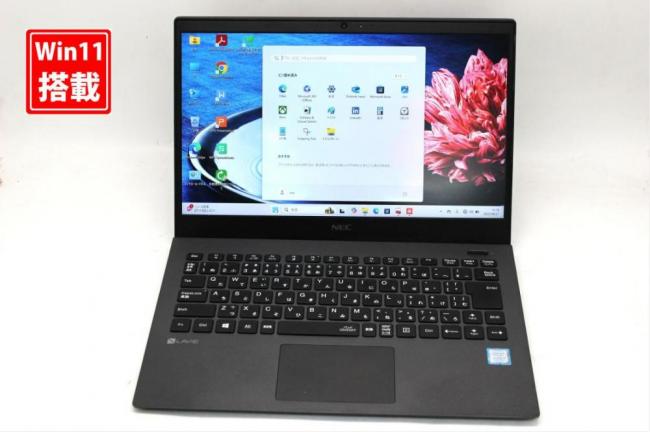中古 フルHD 13.3型 NEC LAVIE PC-PM750NAB Windows11 第8世代 i7-8565U 16GB NVMe 512GB-SSD カメラ 無線 Office付き 中古パソコン 管:1436s