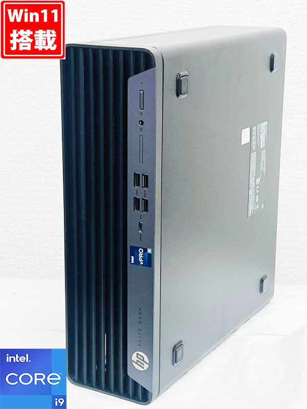 中古美品 HP Elite SFF 800 G9 Desktop PC Windows11 16コア 第12世代 i9-12900 32GB NVMe 512GB-SSD Office付き 中古パソコン 管:1507h