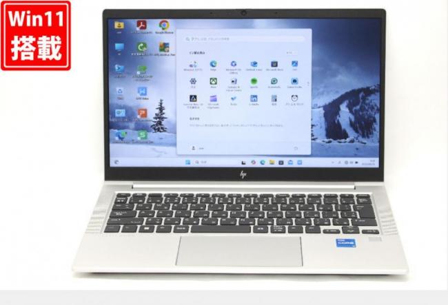 469時間 中古美品 フルHD 13.3型 HP EliteBook 630G10 Windows11 10コア 第13世代 i5-1335U 16GB NVMe 256GB-SSD カメラ 無線Wi-Fi6 Office付き 中古パソコン 管:0935v
