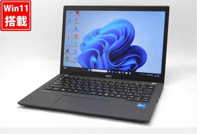 NVMe 新品256GB-SSD 中古 フルHD対応WUXGA 13.3型 NEC VersaPro VKM44B-A Windows11 第11世代 i5-1145G7 8GB カメラ 無線Wi-Fi6 Office付き 中古パソコン 管:1208w