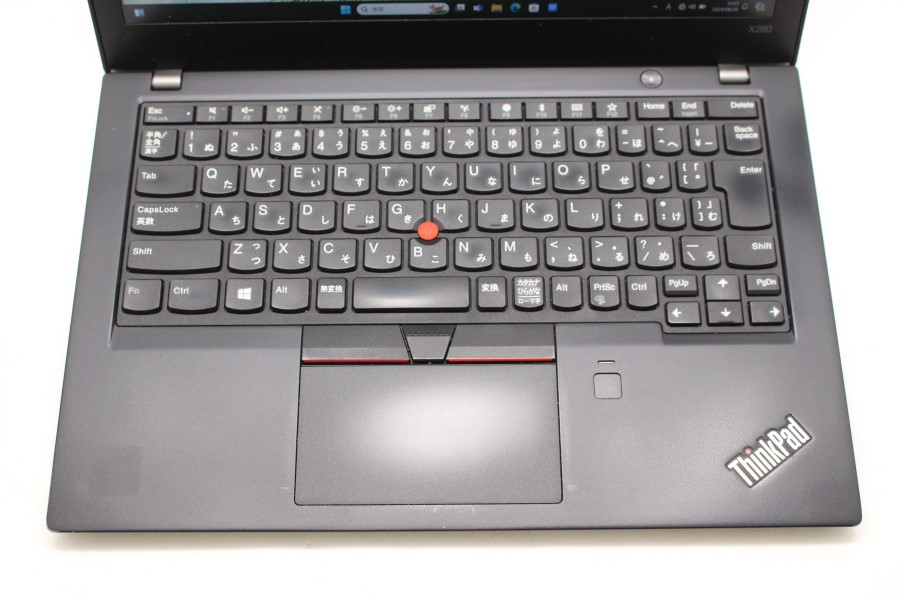 レインボー家電 / 中古 フルHD 12.5型 Lenovo ThinkPad X280 Windows11 八世代 i5-8350U 8GB  NVMe 256GB-SSD カメラ 無線 Office付 中古パソコン 管:1556m