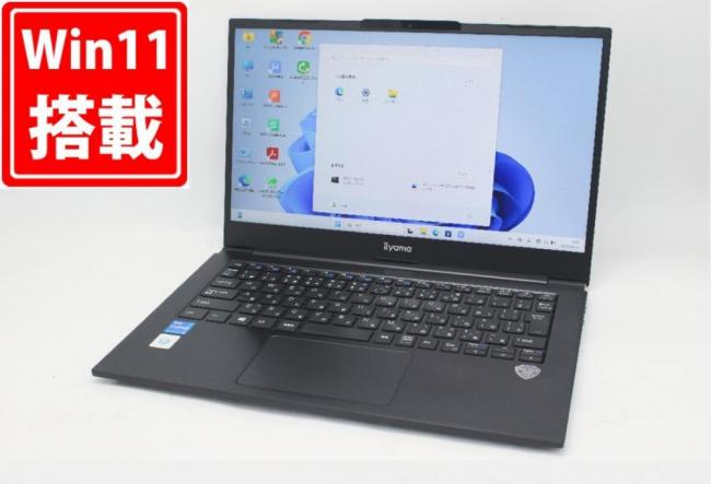 中古 フルHD 13.3型 MOUSE iiyama L140MU Windows11 第11世代 i5-1135G7 16GB NVMe 512GB-SSD カメラ 無線Wi-Fi6 Office付き 中古パソコン 管:1558m