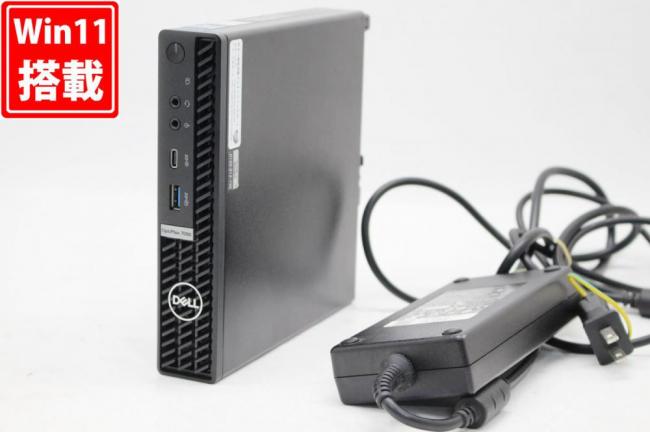 ゲーミングPC  中古美品 DELL OptiPlex 7090 MFF Windows11 8コア 第11世代 i7-11700T 8GB NVMe 256GB-SSD AMD Radeon RX 640 無線Wi-Fi6 Office付き 中古パソコン 管:1545h