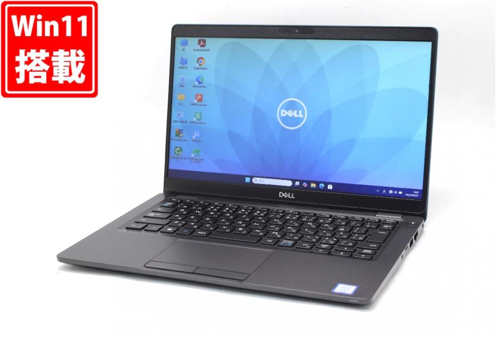 中古美品 13.3型 DELL Latitude 5300 Windows11 第8世代 i3-8145U 8GB NVMe 512GB-SSD カメラ 無線 Office付き 中古パソコン  管:1902w