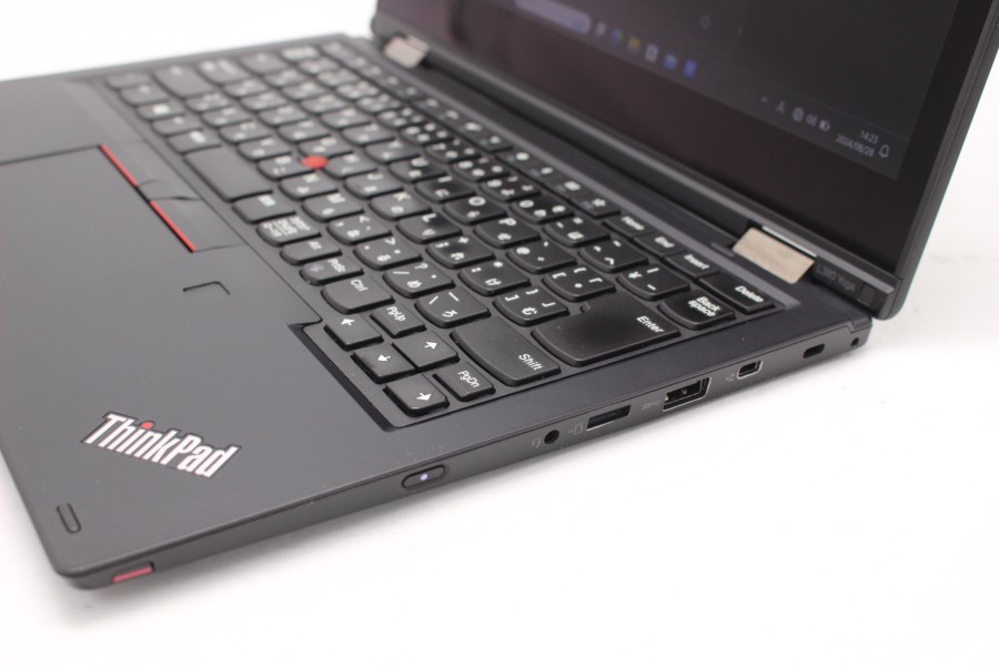 レインボー家電 / 中古 フルHD タッチ 13.3型 Lenovo ThinkPad L380 Yoga Windows11 八世代 i5-8250U  8GB NVMe 256GB-SSD カメラ 無線 Office付 中古パソコン 管:1431m