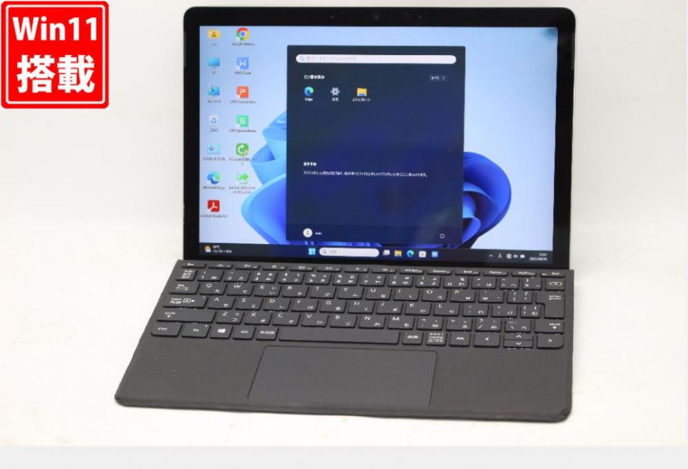 248時間 中古 フルHD タッチ 10.5型 Microsoft Surface Go 3 Windows11 第10世代 i3-10100Y 8GB NVMe 256GB-SSD カメラ LTE 無線 Office付き 中古パソコン 管:1521v