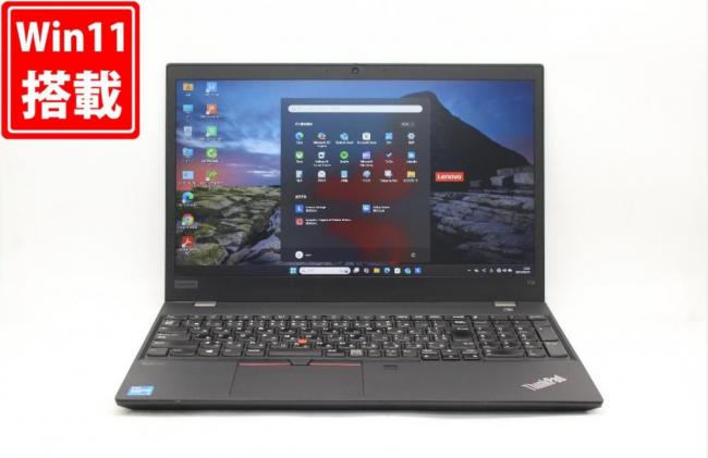 NVMe 新品256GB-SSD 中古良品 フルHD 15.6型 Lenovo ThinkPad T15 Gen 2 Windows11 第11世代 i5-1145G7 16GB カメラ 無線Wi-Fi6 Office付き 中古パソコン 管:1314j
