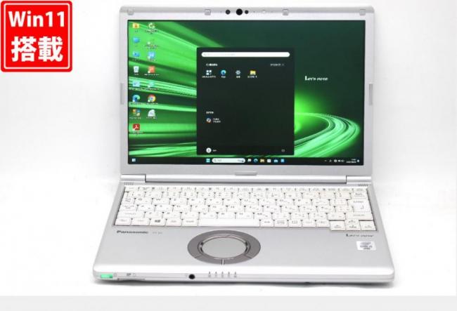 中古 フルHD対応WUXGA 12.1型 Panasonic Let's Note CF-SV9RDLVS Windows11 第10世代 i5-10310U 8GB NVMe 256GB-SSD カメラ 無線Wi-Fi6 Office付き 中古パソコン 管:1707v