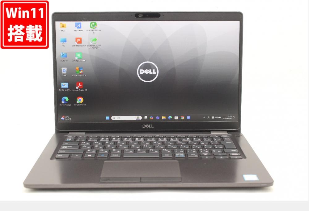 中古 フルHD 13.3型 DELL Latitude 5300 Windows11 八世代 i7-8665U 16GB NVMe 128GB-SSD カメラ 無線 Office付 中古パソコン 管:1130w