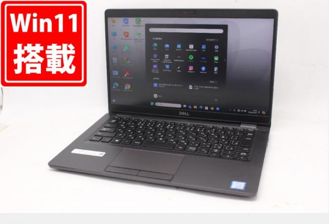 1342時間 中古良品 フルHD 13.3型 DELL Latitude 5300 Windows11 八世代 i7-8665U 16GB NVMe 512GB-SSD カメラ 無線 Office付 中古パソコン 管:1559m