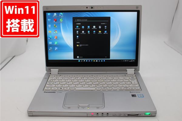  良品 フルHD タッチ 12.5型 Panasonic CF-MX5P12VS Windows11 六世代 i5-6300U 8GB 256GB-SSD カメラ LTE 無線 Office付 中古パソコン 税無