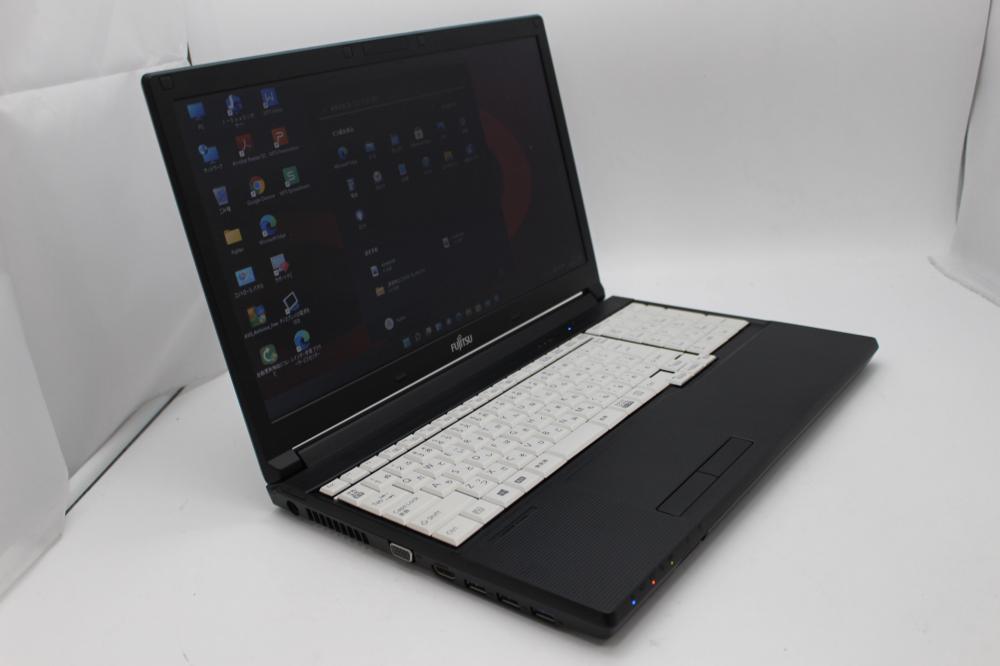 送料無料 即日発送 良品 15.6インチ Fujitsu LifeBook A576P Windows11 高性能 六世代Core i3-6100U 4GB 爆速256GB-SSD Office付【ノートパソコン 中古パソコン 中古PC】
