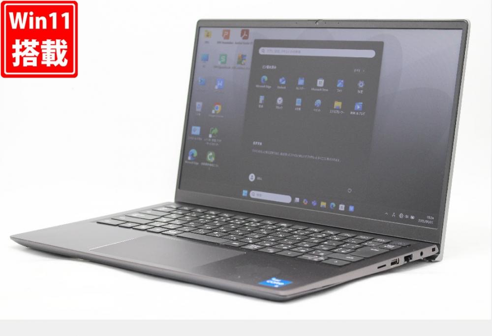 中古良品 フルHD 14型 DELL VOSTRO 14 5410 Windows11 第11世代 i5-11320h 8GB NVMe 256GB-SSD カメラ 無線Wi-Fi6 Office付き 中古パソコン 管:1837r