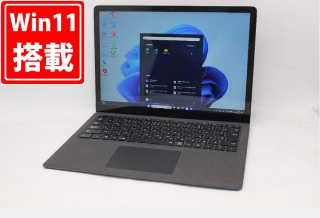 中古訳有 2K対応 タッチ 13.5型 Microsoft Surface Laptop2 Windows11 八世代 i7-8650U 16GB NVMe 512GB-SSD カメラ 無線 Office付 中古パソコン 管:1515m