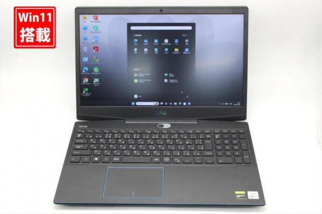 ゲーミングPC  中古美品 フルHD 15.6型 DELL G3 3500 Windows11 第10世代 i7-10750H 16GB NVMe 512GB-SSD NIDIA GeFore GTX 1660 Ti カメラ 無線Wi-Fi6 Office付き 中古パソコン 管:1823s