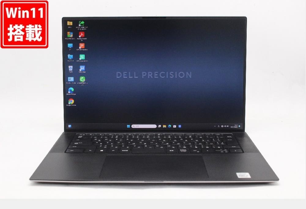 中古良品 フルHD 15.6型 DELL Precision 5550 Windows11 32GB NVMe 256GB-SSD NVIDIA Quadro T1000 カメラ 無線Wi-Fi6 Office付 中古パソコン 管:1700w