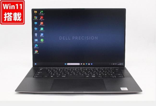 中古良品 フルHD 15.6型 DELL Precision 5550 Windows11 32GB NVMe 256GB-SSD NVIDIA Quadro T1000 カメラ 無線Wi-Fi6 Office付 中古パソコン 管:1700w