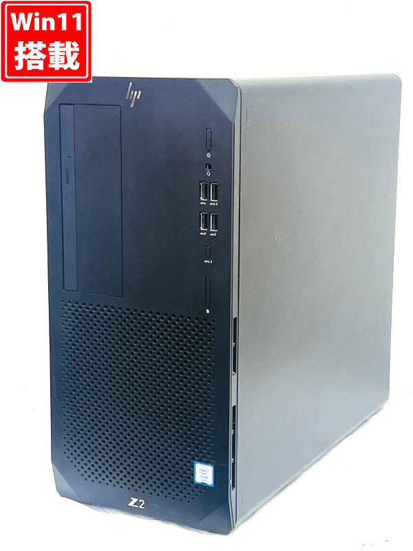 ゲーミングPC  中古美品 HP Z2 Tower G5 Workstation Windows11 Xeon W-1250P 64GB NVMe 512GB-SSD + 1TB-HDD NVIDIA RTX A2000 Office付き 中古パソコン 管:1646h