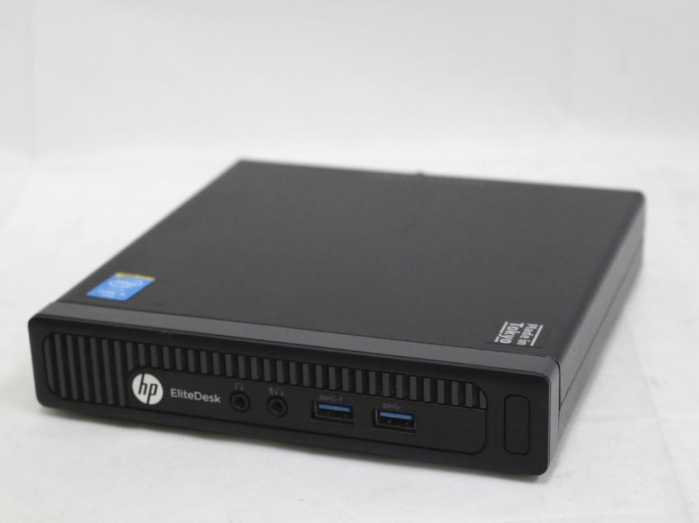 送料無料 即日発送 美品 HP EliteDesk 800G1 DM / Win10/ 四世代Core i3-4160T/ 8GB/ 500GB/ Office付【デスクトップ 中古パソコン 中古PC】