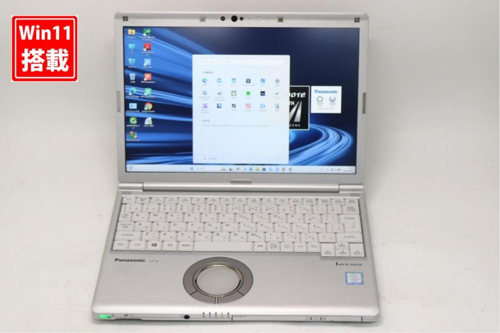 良品 フルHD対応WUXGA 12.1型 Panasonic Let's note CF-SV8SFKVS Windows11 第8世代 i7-8665u 16GB 512GB-SSD カメラ LTE Office付き 中古パソコン 管:1619s