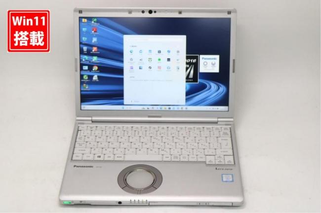 良品 フルHD対応WUXGA 12.1型 Panasonic Let's note CF-SV8SFKVS Windows11 第8世代 i7-8665u 16GB 512GB-SSD カメラ LTE Office付き 中古パソコン 管:1619s