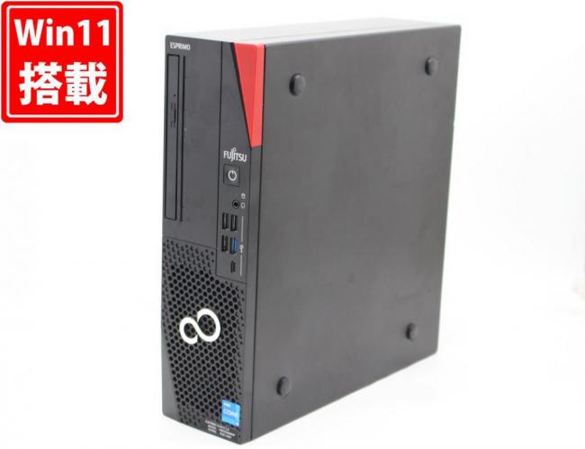 中古美品 Fujitsu ESPRIMO D7012LX Windows11 第12世代 i5-12500 8GB NVMe PCIE4.0 256GB-SSD Office付き 中古パソコン  管:1702h