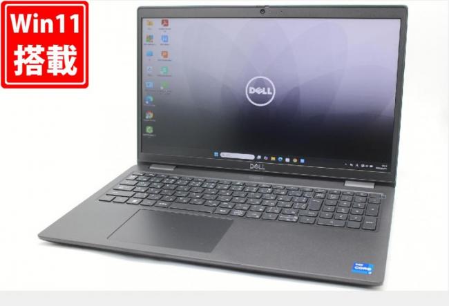 良品 フルHD 15.6型 DELL Latitude 3520 Windows11 第11世代 i7-1165G7 16GB NVMe 512GB-SSD カメラ 無線Wi-Fi6 Office付き 中古パソコン 管:1903w