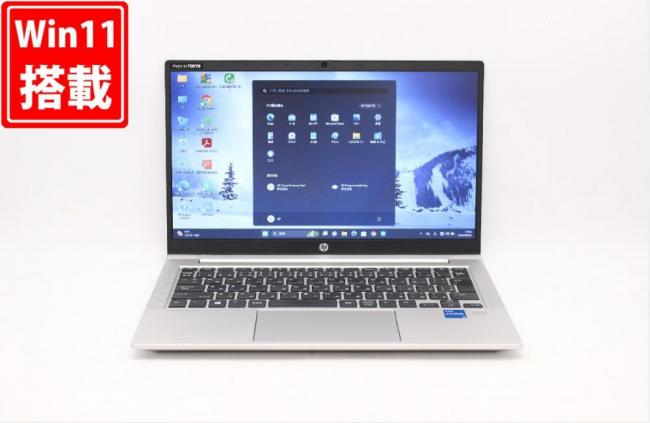 中古 13.3インチ HP ProBook 430 G8 Windows11 11世代 i5-1135G7 16GB NVMe式256GB-SSD カメラ 無線 Office付 中古パソコンWin11 税無