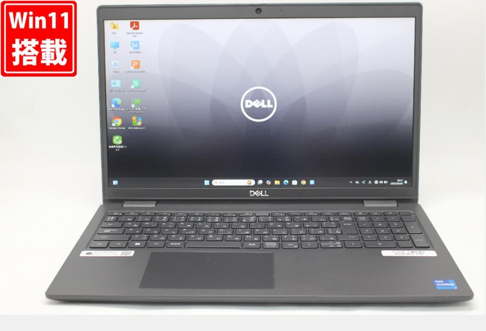 中古美品 フルHD 15.6型 DELL Latitude 3520 Windows11 第11世代 i7-1165G7 16GB NVMe 512GB-SSD カメラ 無線Wi-Fi6 Office付き 中古パソコン 管:1099w