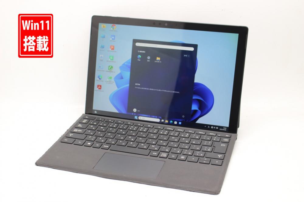 中古良品 2K対応 タッチ 12.3型 Microsoft Surface Pro6 Windows11 第8世代 i5-8350u 8GB NVMe 256GB-SSD カメラ 無線 Office付き 中古パソコン 管:0946k
