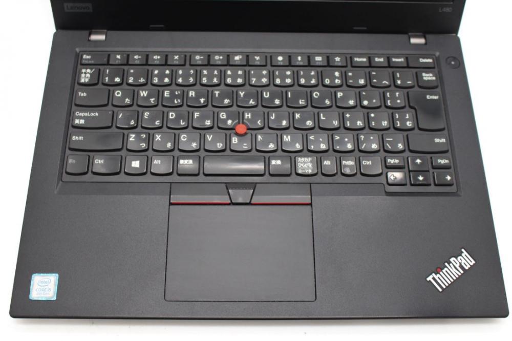 即日発送 中古良品 14インチ Lenovo ThinkPad L480 Windows11 八世代 i5-8250U 8GB  256GB-SSD カメラ 無線 Office付 中古パソコンWin11 税無