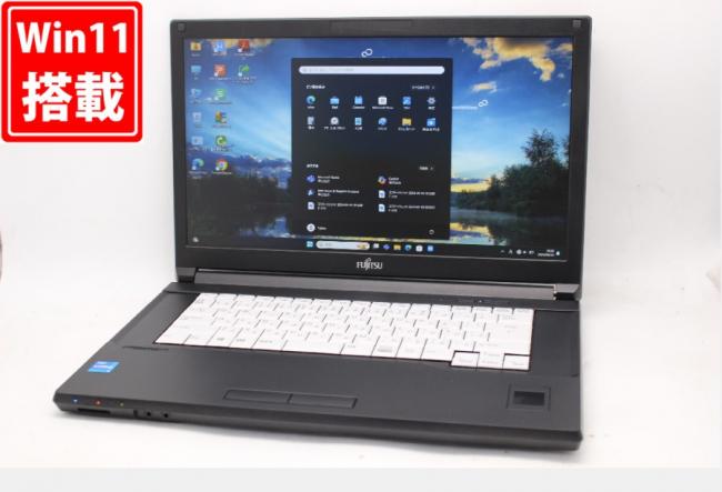 新品256GB-SSD 美品 フルHD 15.6型 Fujitsu LIFEBOOK A7511G Windows11 11世代 i5-1145G7 8GB Office付 中古パソコン 税無 管:1006m