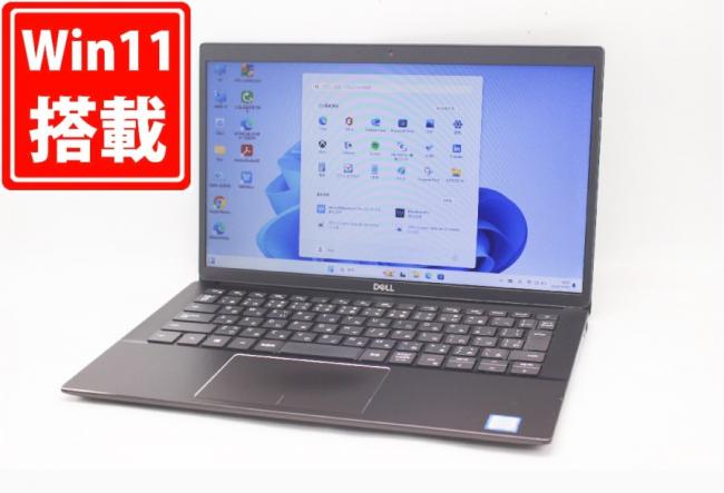 1775時間 中古 13.3型 DELL Latitude 3301 Windows11 八世代 i5-8265U 8GB NVMe 256GB-SSD カメラ 無線 Office付 中古パソコン 管:1845m