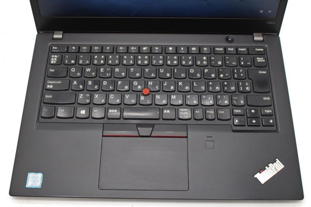  1864時間 中古 フルHD 14型 Lenovo ThinkPad T480S Windows11 八世代 i5-8350u 8GB 256GB-SSD カメラ 無線 Office付 中古パソコン 税無