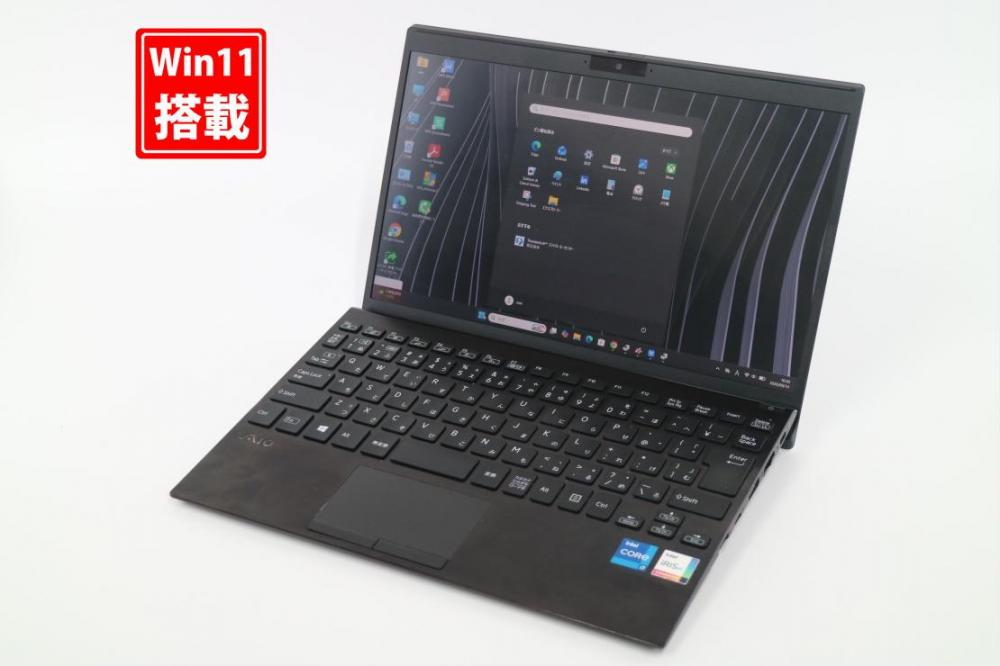 中古 フルHD 12.5型 SONY Pro PJ VJPJ211 Windows11 第11世代 i7-1165G7 16GB NVMe 512GB-SSD カメラ 無線Wi-Fi6 Office付き 中古パソコン 管:0937s