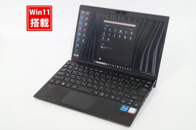 中古 フルHD 12.5型 SONY Pro PJ VJPJ211 Windows11 第11世代 i7-1165G7 16GB NVMe 512GB-SSD カメラ 無線Wi-Fi6 Office付き 中古パソコン 管:0937s