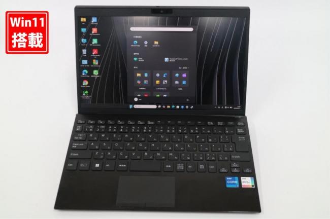 良品 フルHD 12.5型 SONY Pro PJ VJPJ218 Windows11 第11世代 i7-1165G7 16GB NVMe 512GB-SSD カメラ LTE 無線Wi-Fi6 Office付き 中古パソコン 管:1630s