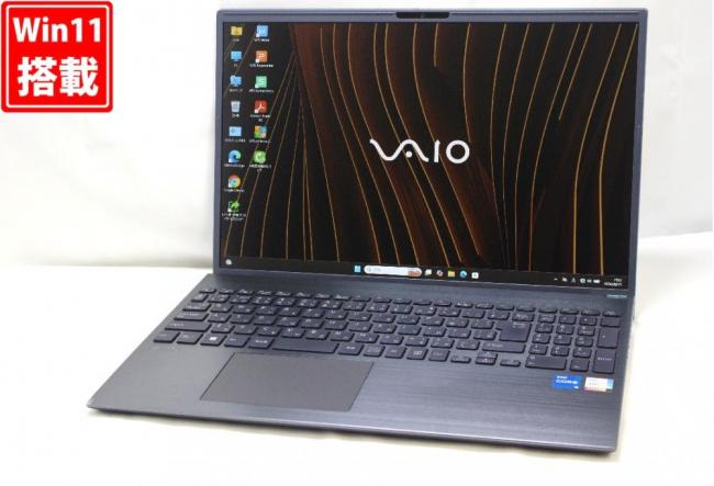 良品 フルHD対応WUXGA 16型 VAIO ProBM VJBM118 Windows11 10コア 第13世代 i5-1334U 16GB NVMe 256GB-SSD カメラ 無線Wi-Fi6 Office付き 中古パソコン 管:1877w