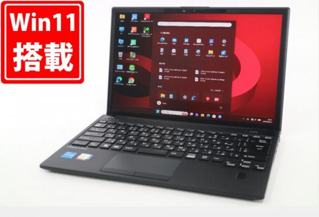 充放電回数25回 使用1172時間 中古 フルHD対応WUXGA 13.3型 Fujitsu LIFEBOOK U9313MX Windows11 10コア 第12世代 i5-1235U 8GB NVMe 256GB-SSD カメラ LTE 無線Wi-Fi6 Office付き 中古パソコン 管:09