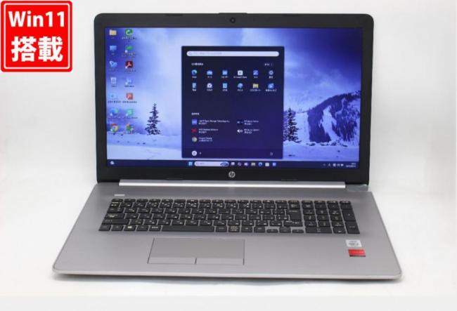 中古 17.3型 HP 470 G7 Windows11 第10世代 i5-10210U 8GB NVMe 256GB-SSD AMD Radeon R7 M440 カメラ 無線 Office付き 中古パソコン 管:1817v