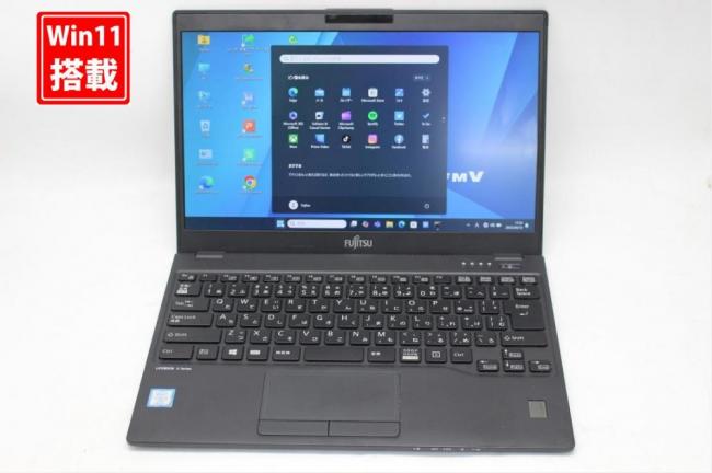中古 フルHD 13.3型 Fujitsu LIFEBOOK U939A Windows11 第8世代 i5-8365u 8GB 256GB-SSD LTE 無線 Office付き 中古パソコン 管:1717s