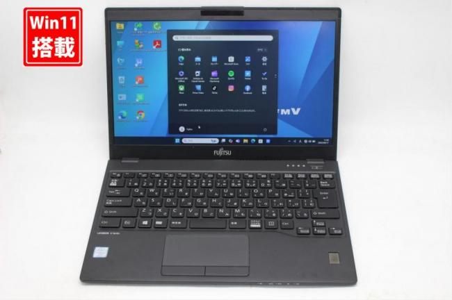 中古美品 フルHD 13.3型 Fujitsu LIFEBOOK U939A Windows11 第8世代 i5-8365u 8GB 256GB-SSD LTE 無線 Office付き 中古パソコン 管:1103s